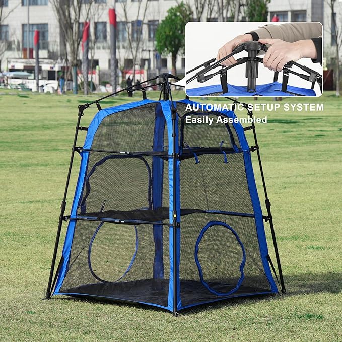 Cat Tower Tent, Outdoor Patio Cat Enclosures - Image 5