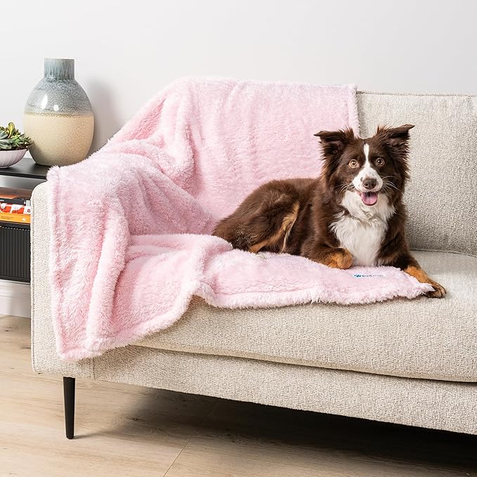 PetAmi Dog Blanket for Small Medium Dogs, Calming Pet Throw for Couch Sofa Bed - Image 3