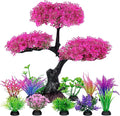 Ameliade Aquarium Artificial Plastic Plants Decoration by Ameliade