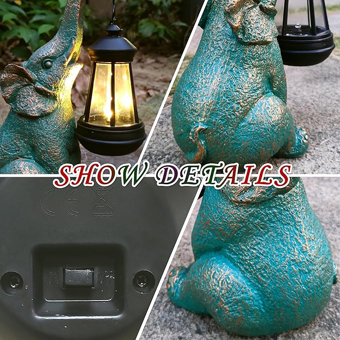 Elephant Garden Statue Outdoor Décor - Image 5