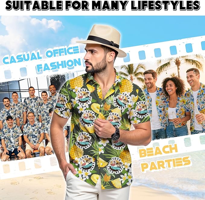 Custom Hawaiian Shirt with Face Photo Picture - Image 5