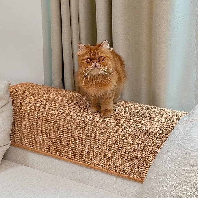 Cat Scratcher Mat, Natural Sisal Cat Scratch Pad - Image 9