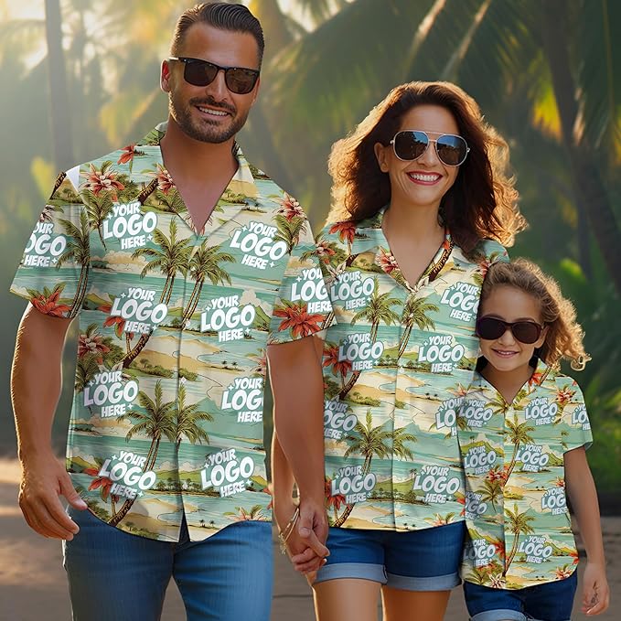 Custom Hawaiian Shirt with Face Photo Picture - Image 3