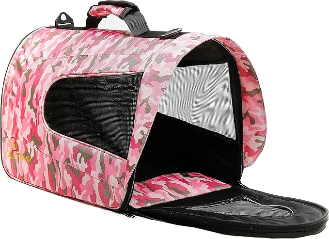 Pawer 18” x 11”x 11” Soft-Sided Foldable Airline Approved Pet Carrier - Image 7