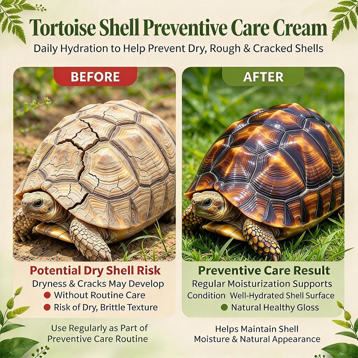 2Pcs Turtle Shell Balm, Reptile Shell Care Conditioner Moisturizer for Tortoise Lizard Reptiles, Essential Turtle Accessories, Skin Relief & Dryness Prevention for Tortoise, Lizard & All Reptiles