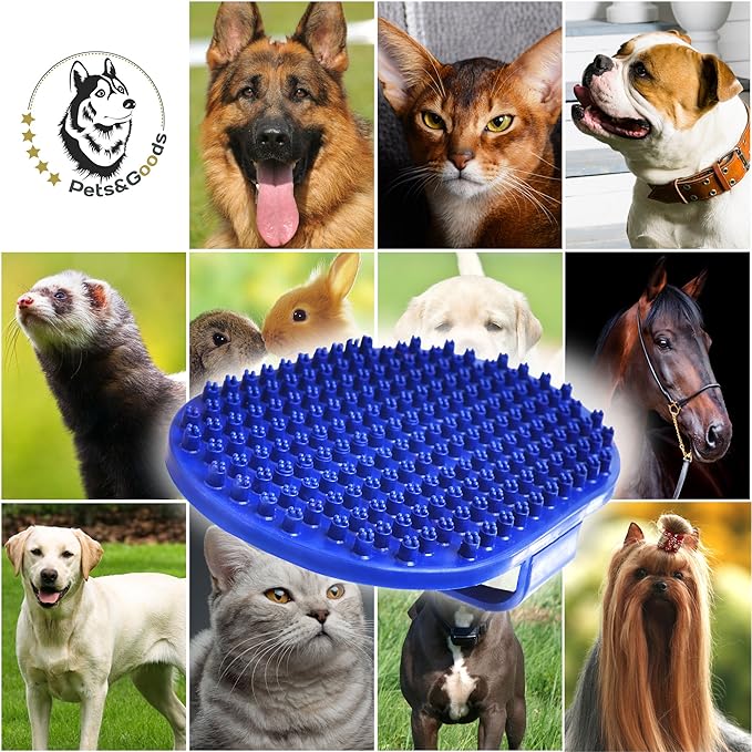 Pets&Goods Rubber Grooming Brush - Image 7