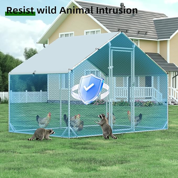 4ever2buy Large Metal Chicken Coop - Image 7