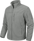 Men's Fleece Jacket Winter Warm Tactical Work Coat for Men