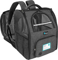 PetAmi Dog Cat Backpack Carrier, Expandable Pet Carrier Backpack by PetAmi
