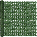 Artificial Ivy Privacy Fence Wall Screen, 80X120 in UV-Anti Faux Greenery by ODTORYHOME