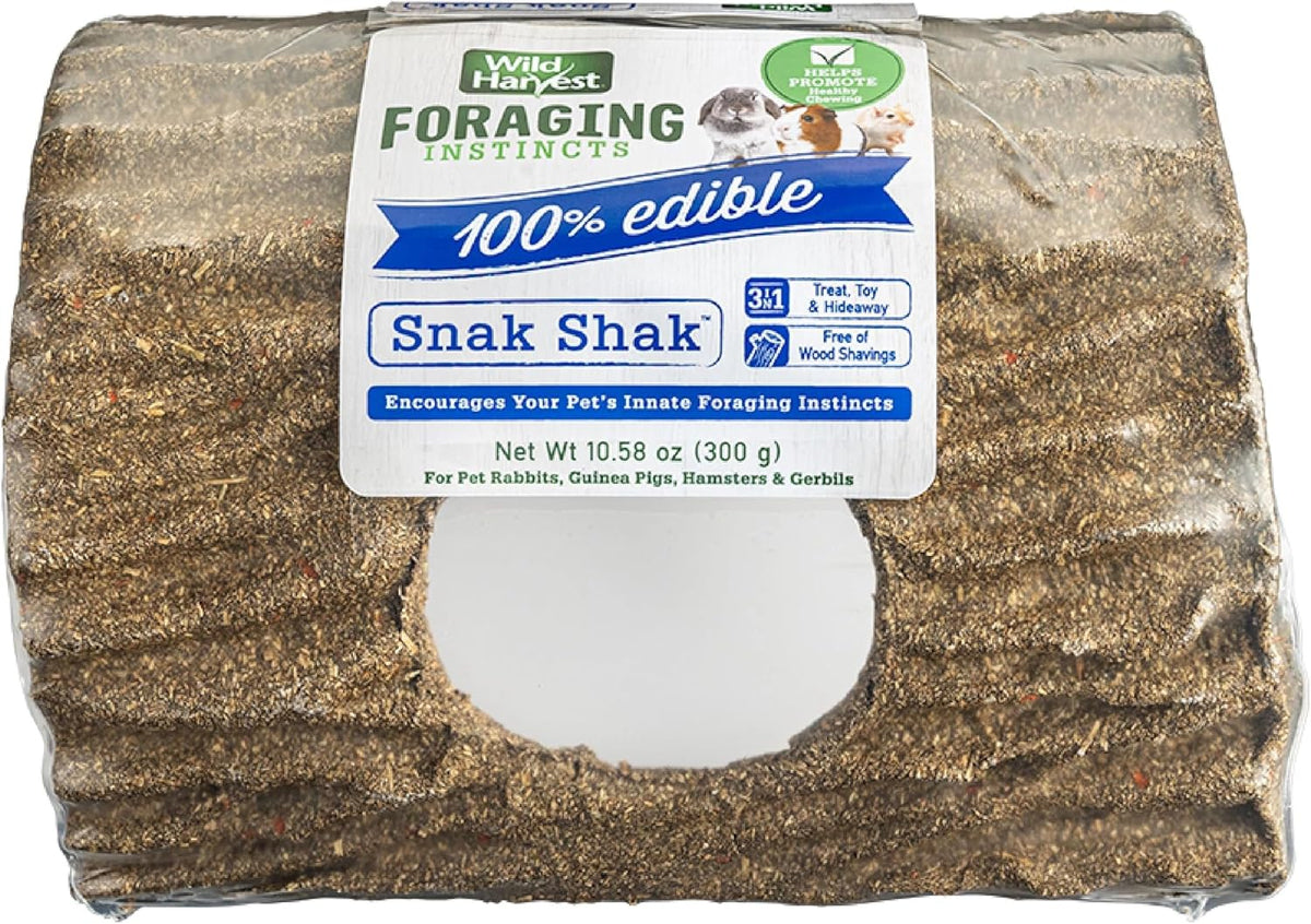 Wild Harvest Snak Shak Edible Hideaway Small Animal Treat