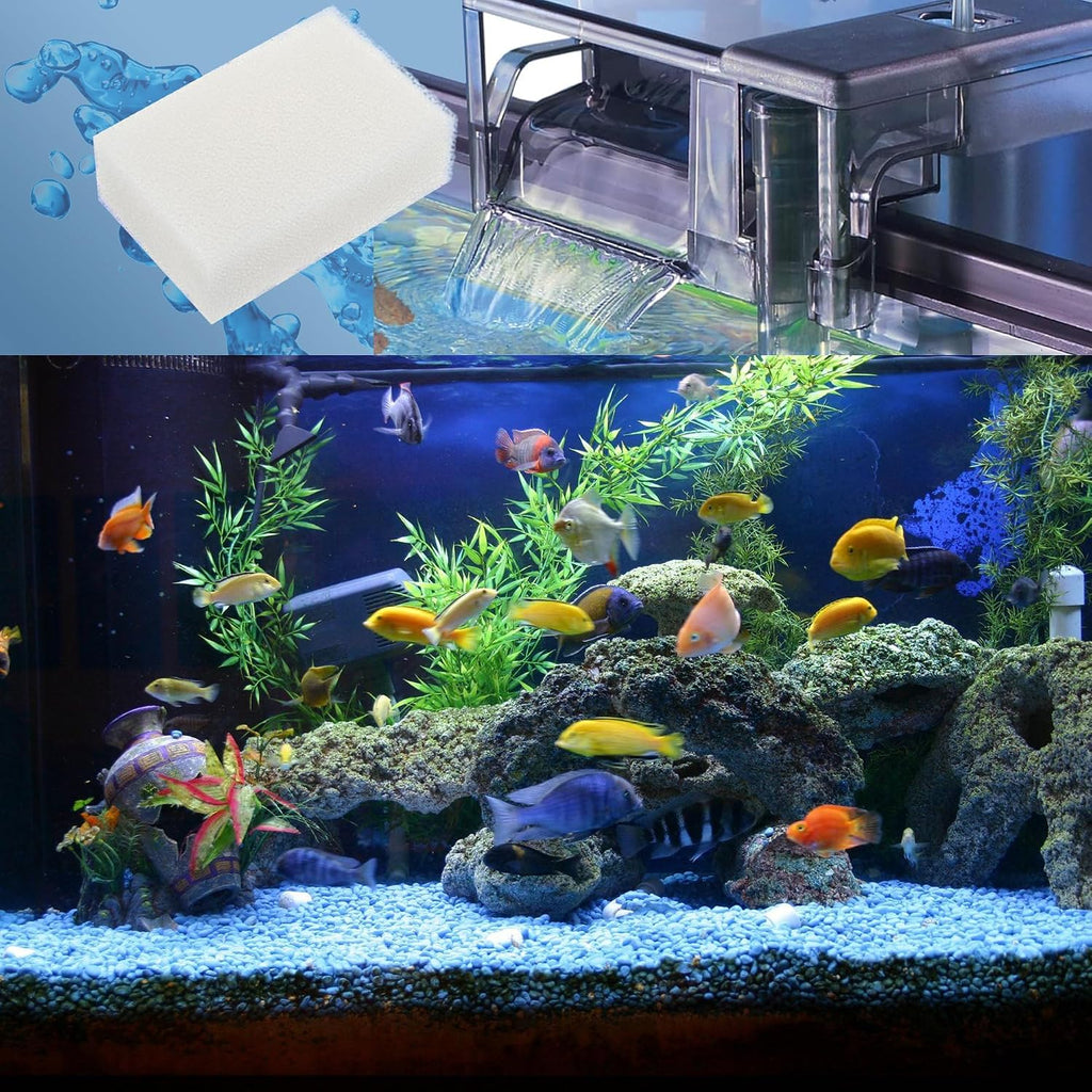 6 Pcs Foam Filter Pads Compatible with AquaClear 70 300 Aquarium Bio Sponge Replacement AquaClear 70-Gallon