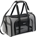 Soundy Large Cat Carrier Dog Carrier Under 25 Lbs, Collapsible Ventilated by Soundy