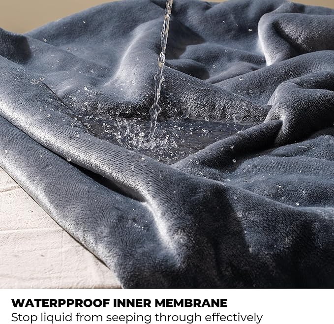 Sunheir Waterproof Blanket for King Size Bed, Leakproof Spill-Proof Dog Pet - Image 2