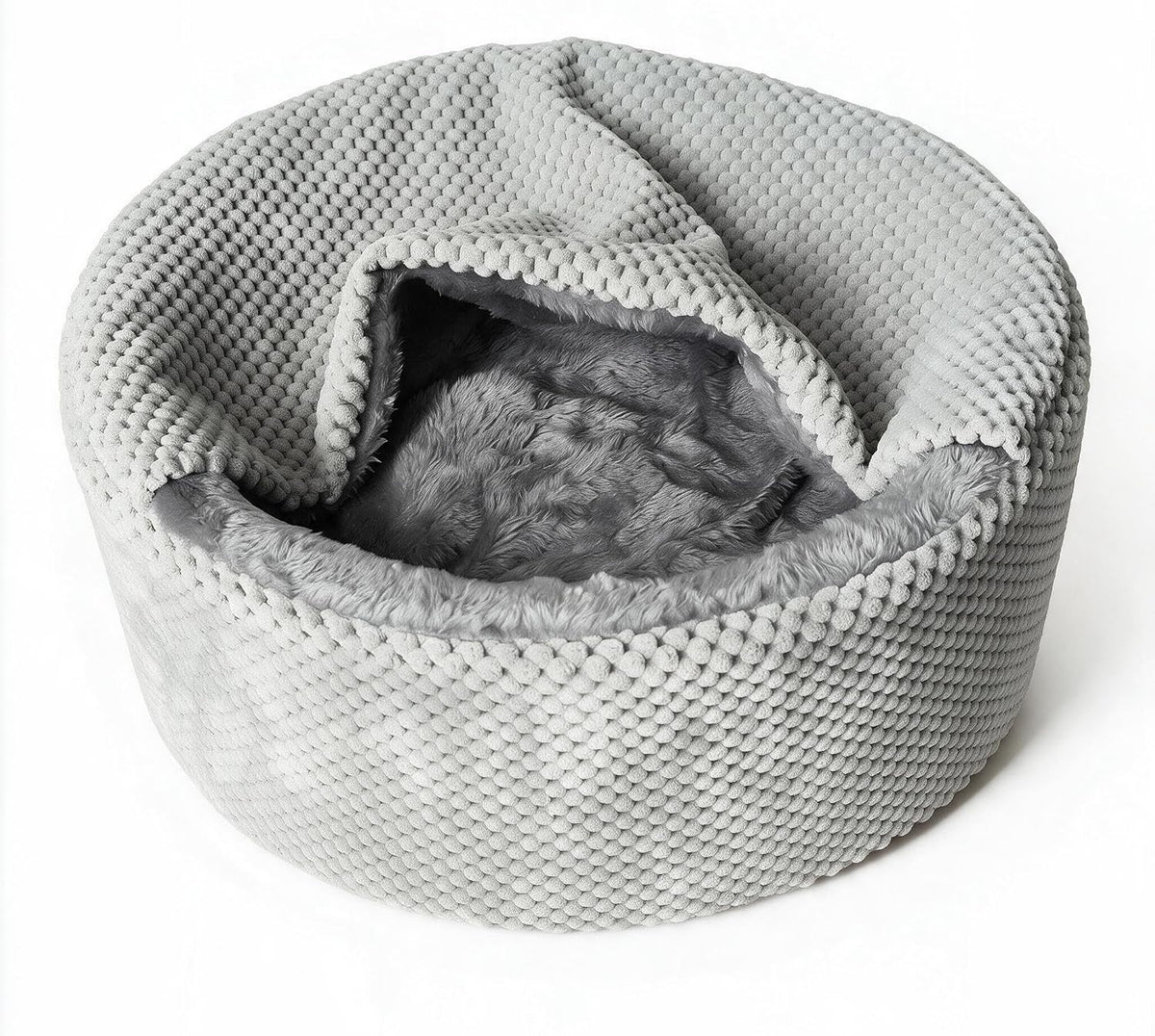 Covered Cat Bed for Kittens & Small Cats,
