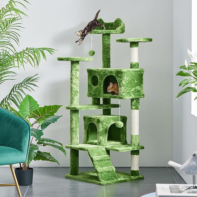 Yaheetech Cat Tree - 54in Tower - Image 2