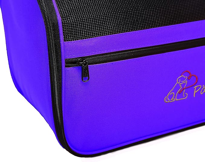 Pawer 18” x 10” x 10”Soft-Sided Foldable Airline Approved Pet Carrier - Image 9