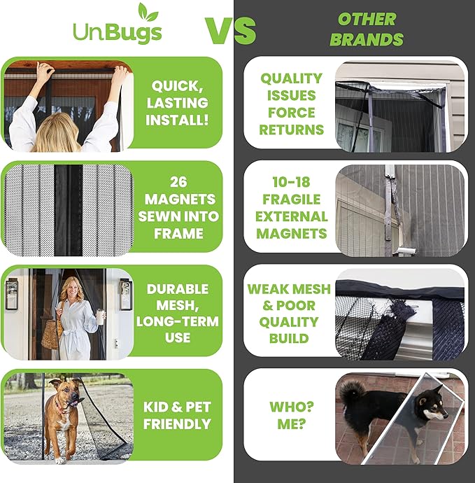 UnBugs Magnetic Screen Door - Image 7