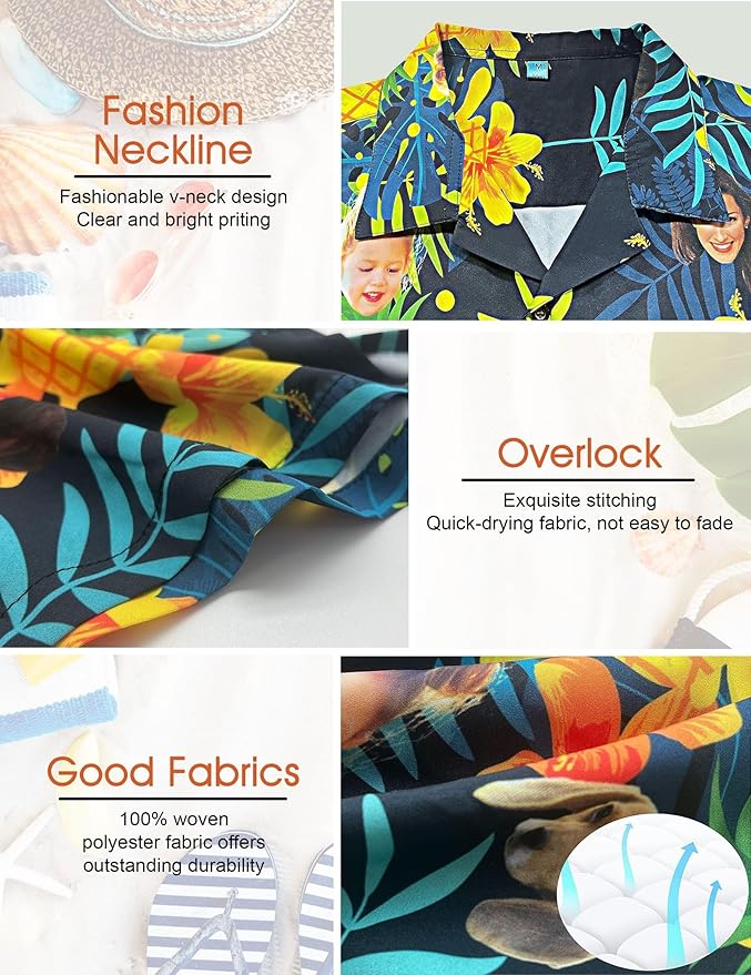 Custom Hawaiian Shirt with Face Photo Picture - Image 5