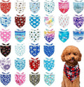 30 Pack Winter Dog Bandanas Bulk by Bestwishforyou