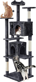 Yaheetech Larget Cat Tree, 80in Multi-Level Cat Tower by Yaheetech