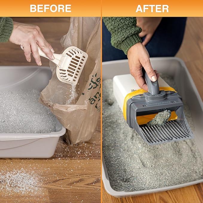 Neater Pet Brands Neater Scooper XL Cat Litter Scoop, 60 Refill Bags – - Image 8