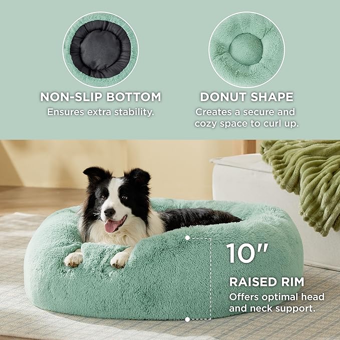 Bedsure Calming Dog Bed for Large Dogs - Image 3