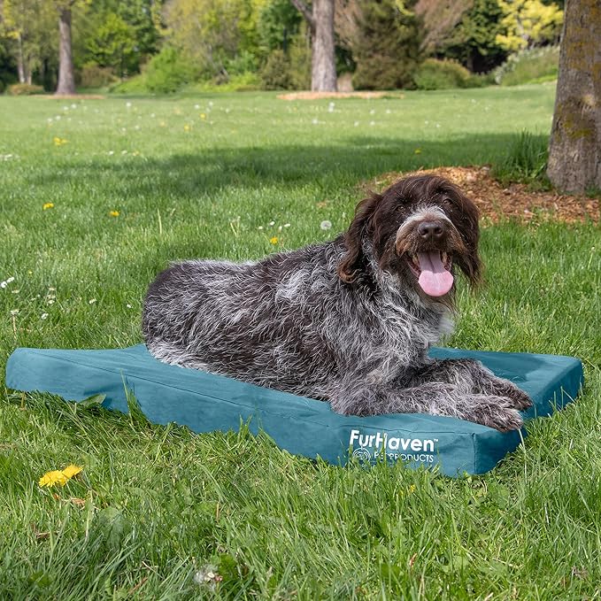 Furhaven Indoor/Outdoor Logo Oxford Polycanvas Mattress - Image 3