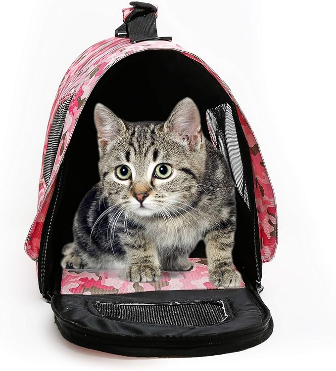 Pawer 18” x 11”x 11” Soft-Sided Foldable Airline Approved Pet Carrier - Image 5