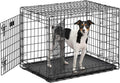 MidWest Homes for Pets Ultima Pro Heavy-Duty 30-Inch Dog Crate, Ultra-Strong Steel Double Door Pet Cage for Medium-Sized Breeds, Accessories Included