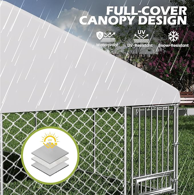 15FTx15FT Outdoor Dog Kennel - Image 4