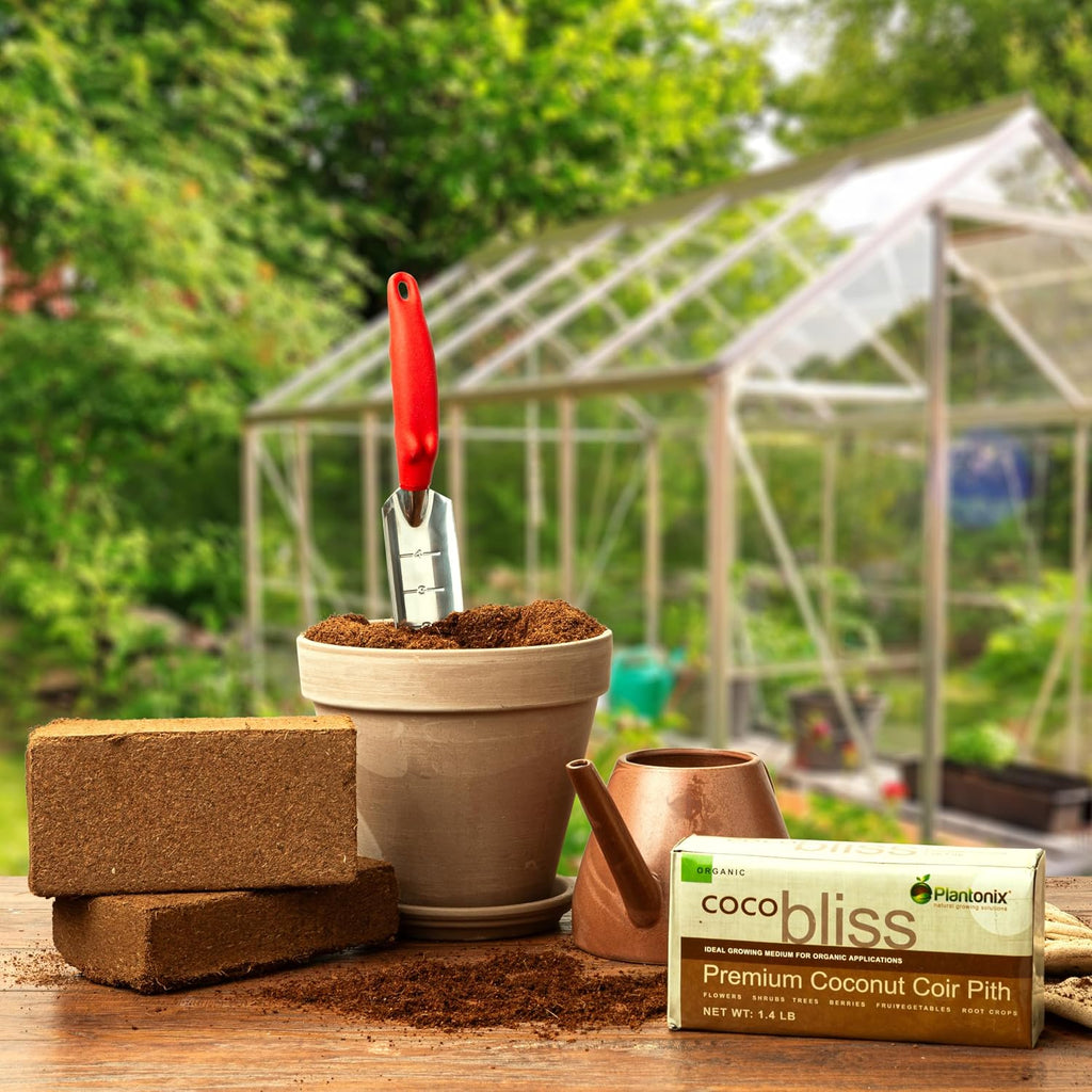 Coco Bliss Coco Coir 650gm Bricks (6-Pack) | Expands Up to 48 Quarts