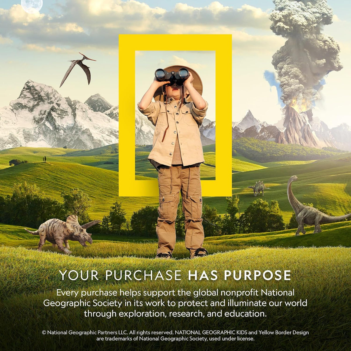 National Geographic Light-Up Ant Habitat Kit for Kids with Magnifiers