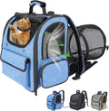 Large Cat Carrier with Tunnel Extension, Portable Small Dog Backpack with by FURTENT