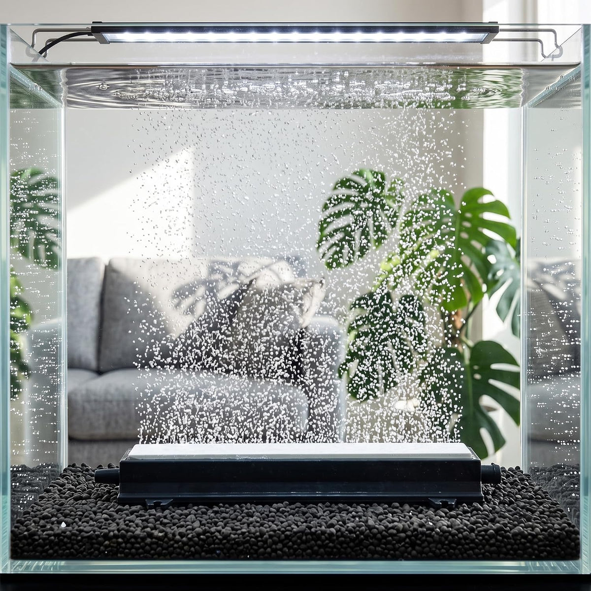 150mm Nano Ceramic Air Stone Bar with Suction Cups for Aquarium