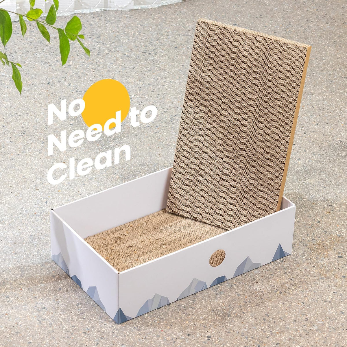 Conlun Cat Scratcher Heavy-Duty Double-Sided Cardboard Pad, 3-Pack