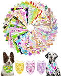 PET SHOW 50 Pack Easter Dog Bandanas Bulk by PETSHOW