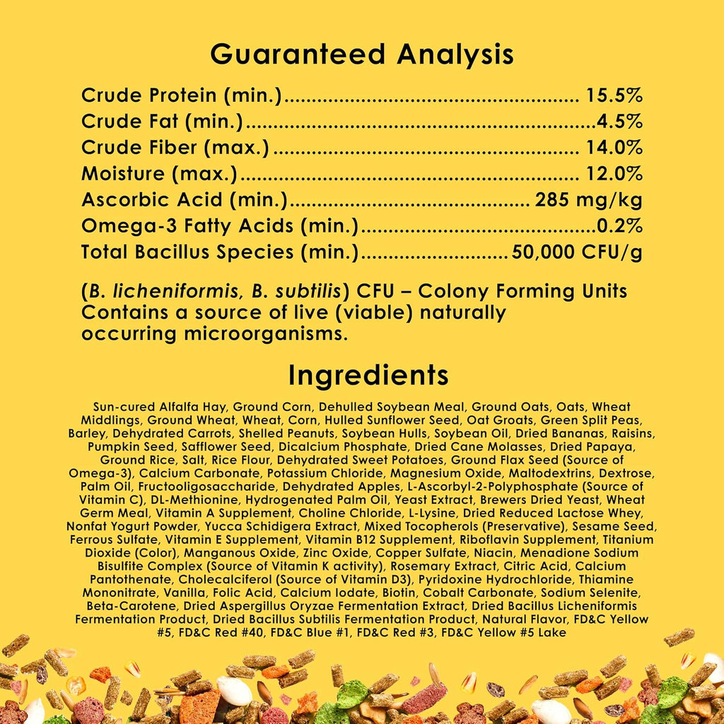 Kaytee Fiesta Guinea Pig Food, Nutritious Blend, 2.5 Pounds