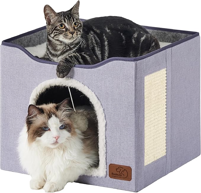 Bedsure Cat Beds for Indoor Cats by BEDSURE