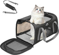 Soft Cat Carrier Airline Approved for Small Cats, Side Treat Opening