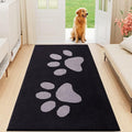 Buganda Dog Door Mat for Muddy Paws, Absorbent Dirt Trapper Washable Indoor by Buganda