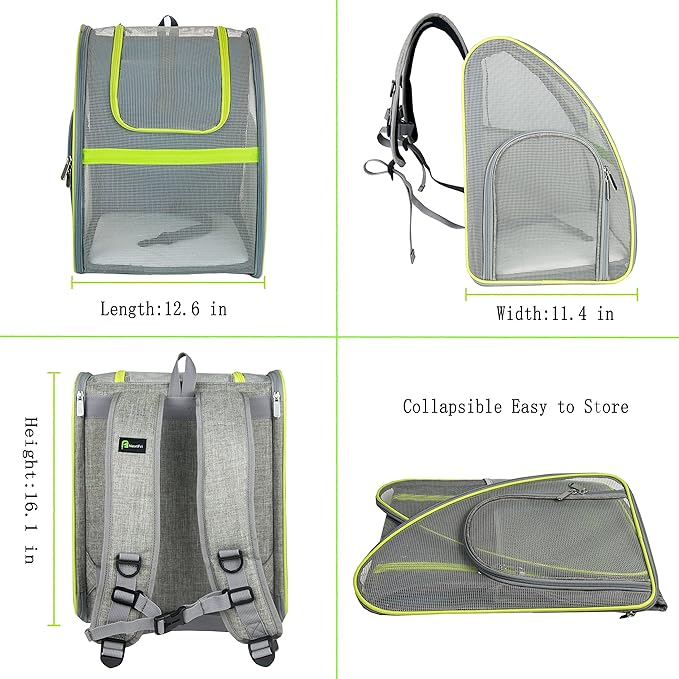 Pet Carrier Backpack, Ventilated and Breathable - Image 3