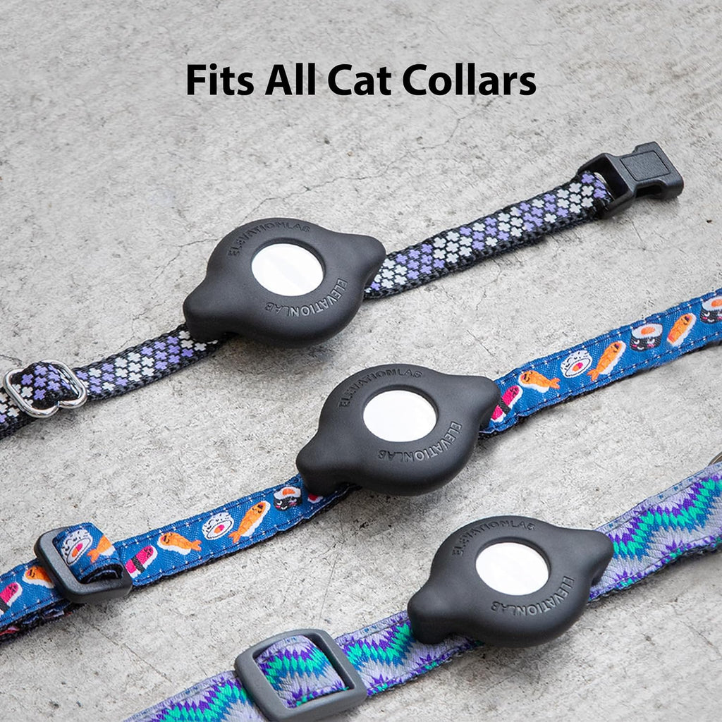 AirTag Cat Collar Holder | Elevation Lab (4-Pack)