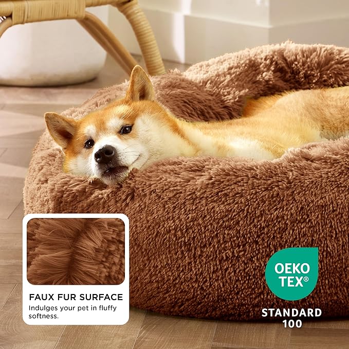 Bedsure Calming Dog Bed for Medium Dogs - Image 8