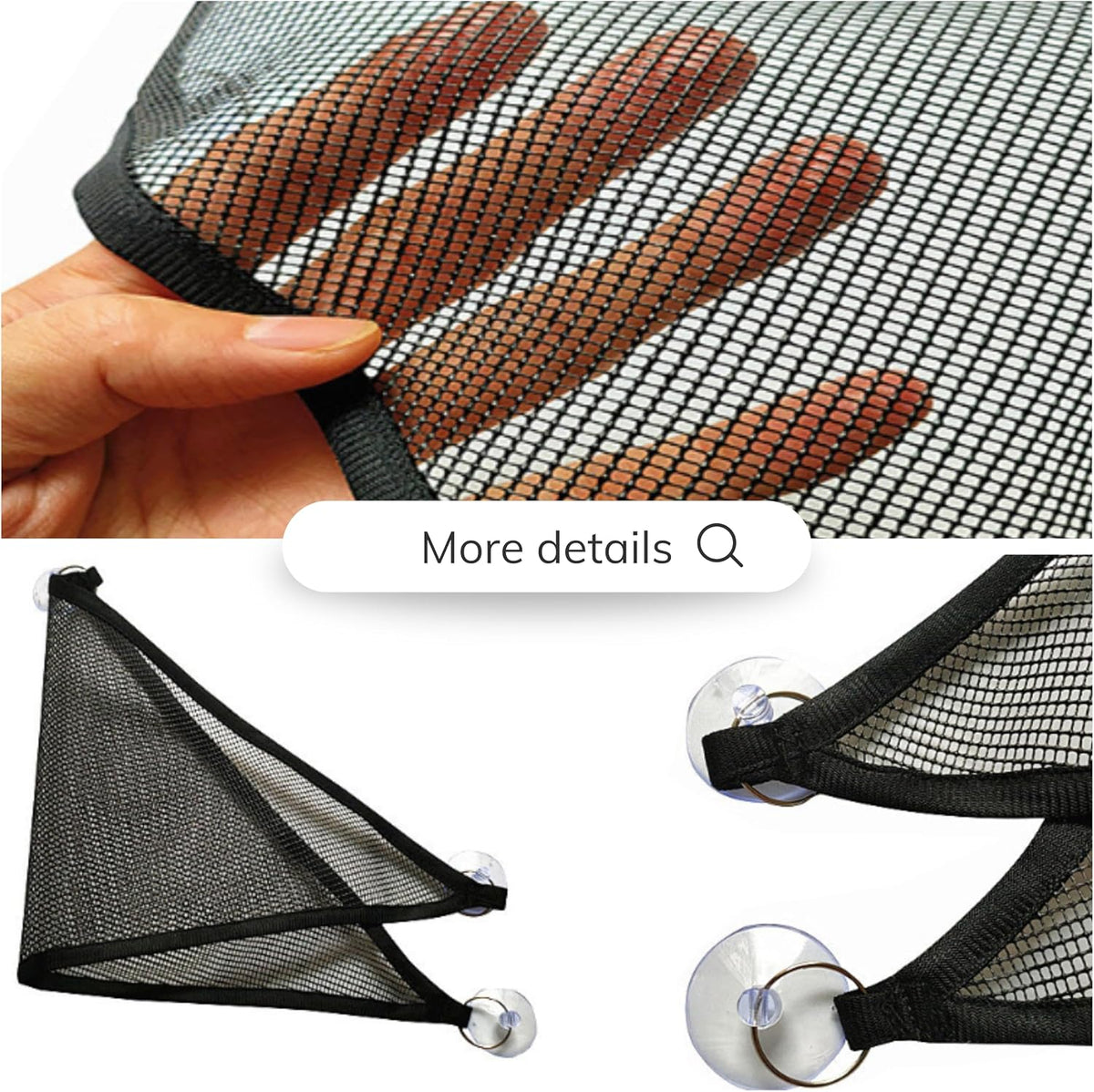 Axolotl Hammock For Aquarium with Ceramic Feeding Dish, Axolotl Hammock with Bowl, Reptile Triangle Hammocks with Tray Feeder, Axolotls Accessories For Tank, Bearded Dragon Tank Accessories (Black, S)