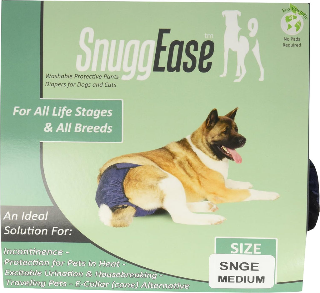 Integrated Pet Solutions SnuggEase Washable Dog Diaper (Pack of 2), XX-Small