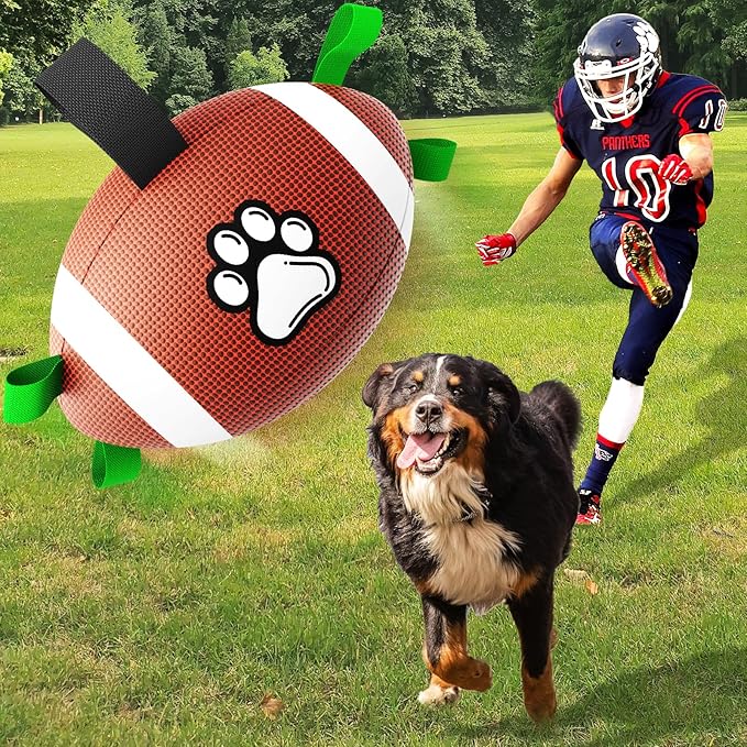 QDAN Dog Toys Football, Interactive Dog Toys - Image 7
