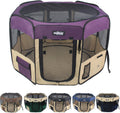 EliteField 2-Door Soft Pet Playpen for Dogs and Cats (2-Year Warranty)