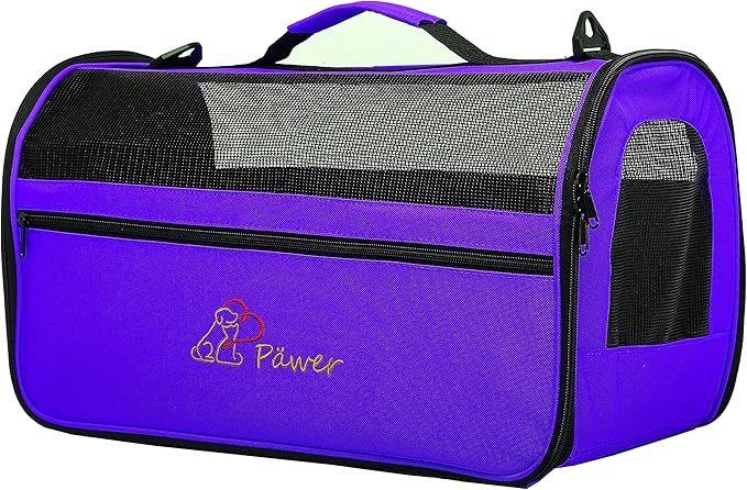Pawer 18” x 10” x 10”Soft-Sided Foldable Airline Approved Pet Carrier - Image 4