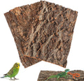 DOITOOL 2 Pcs Tree Cork Bark for Reptiles Climbing Platform 12x8 Inch